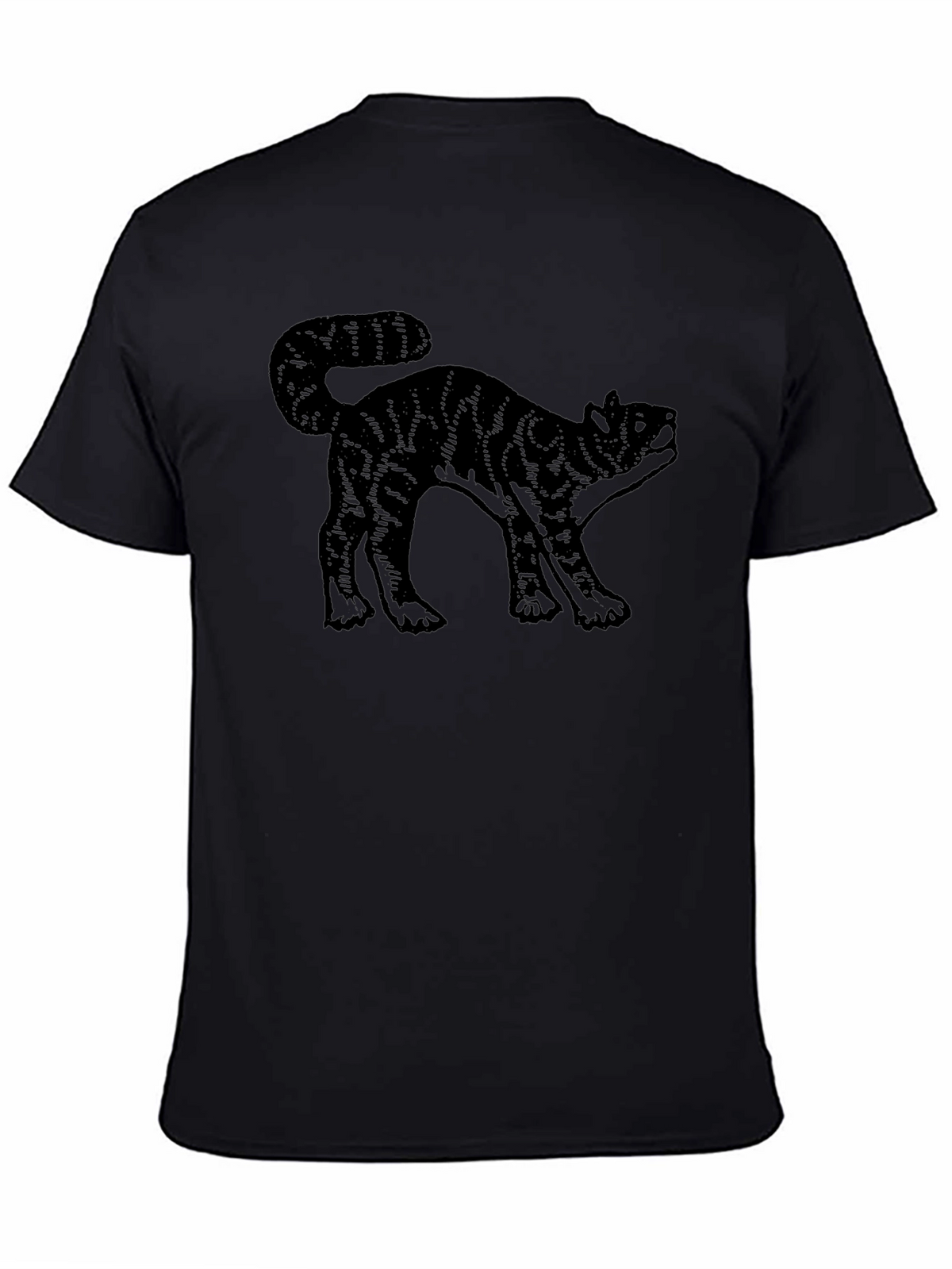 Black Cat Graphic Tee
