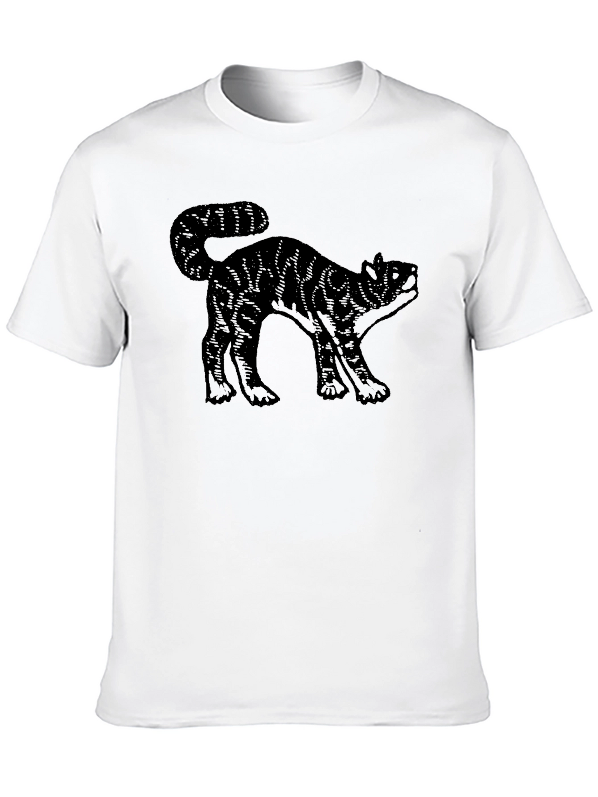 Black Cat Graphic Tee