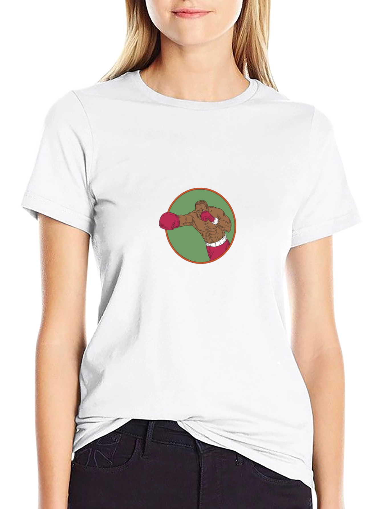 Black Boxing Champ Graphic Tee