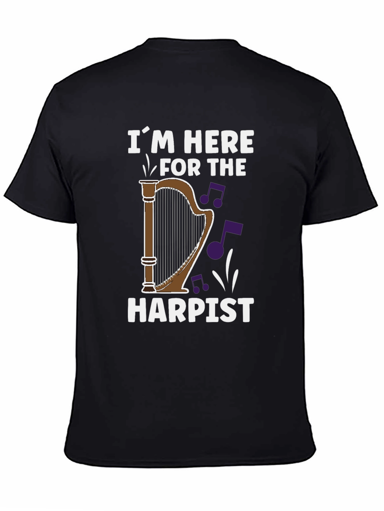 Harpist Fan T-Shirt - Music Lover Gift