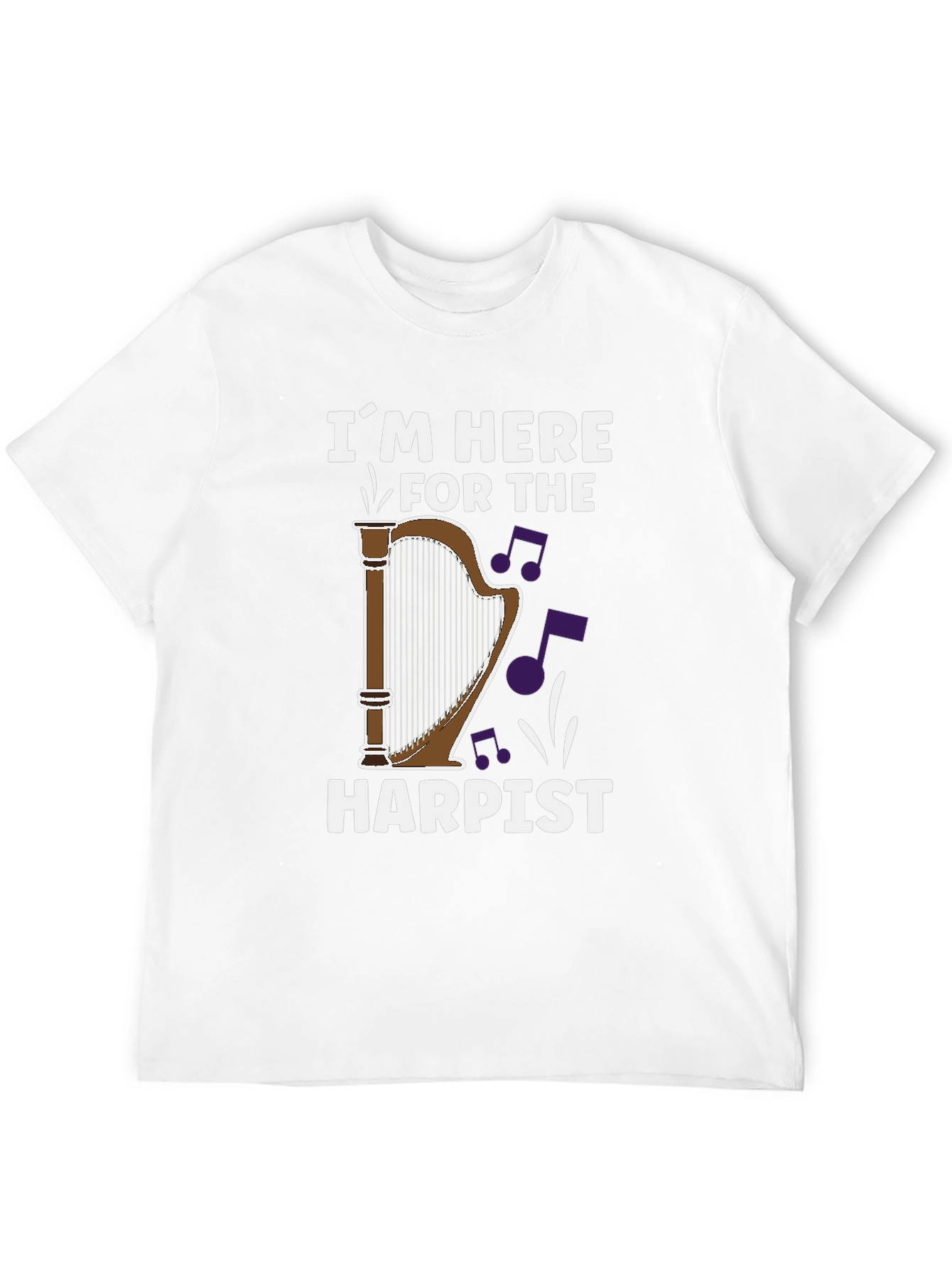 Harpist Fan T-Shirt - Music Lover Gift