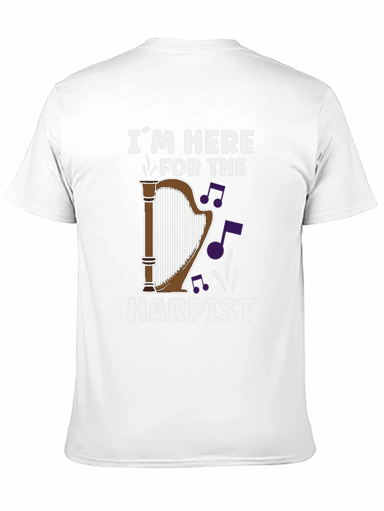 Harpist Fan T-Shirt - Music Lover Gift