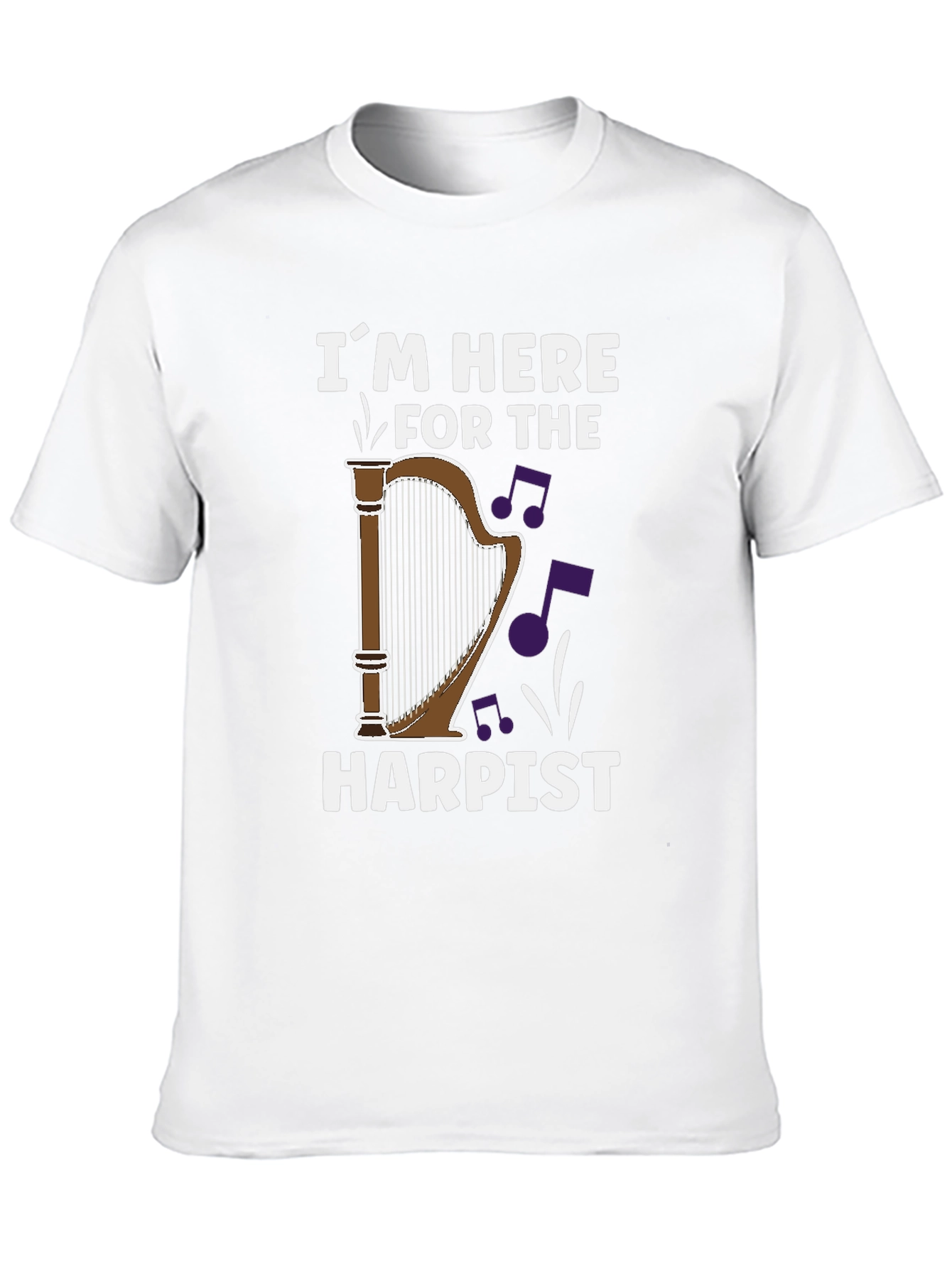 Harpist Fan T-Shirt - Music Lover Gift