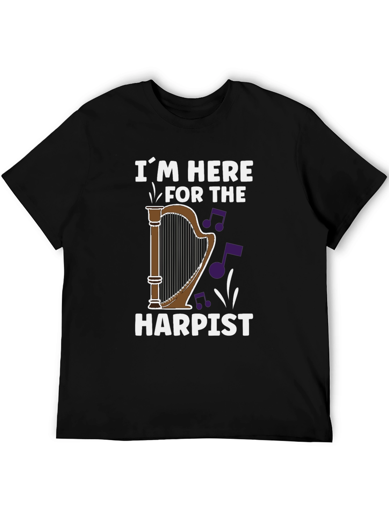 Harpist Fan T-Shirt - Music Lover Gift