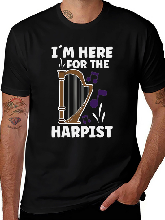 Harpist Fan T-Shirt - Music Lover Gift