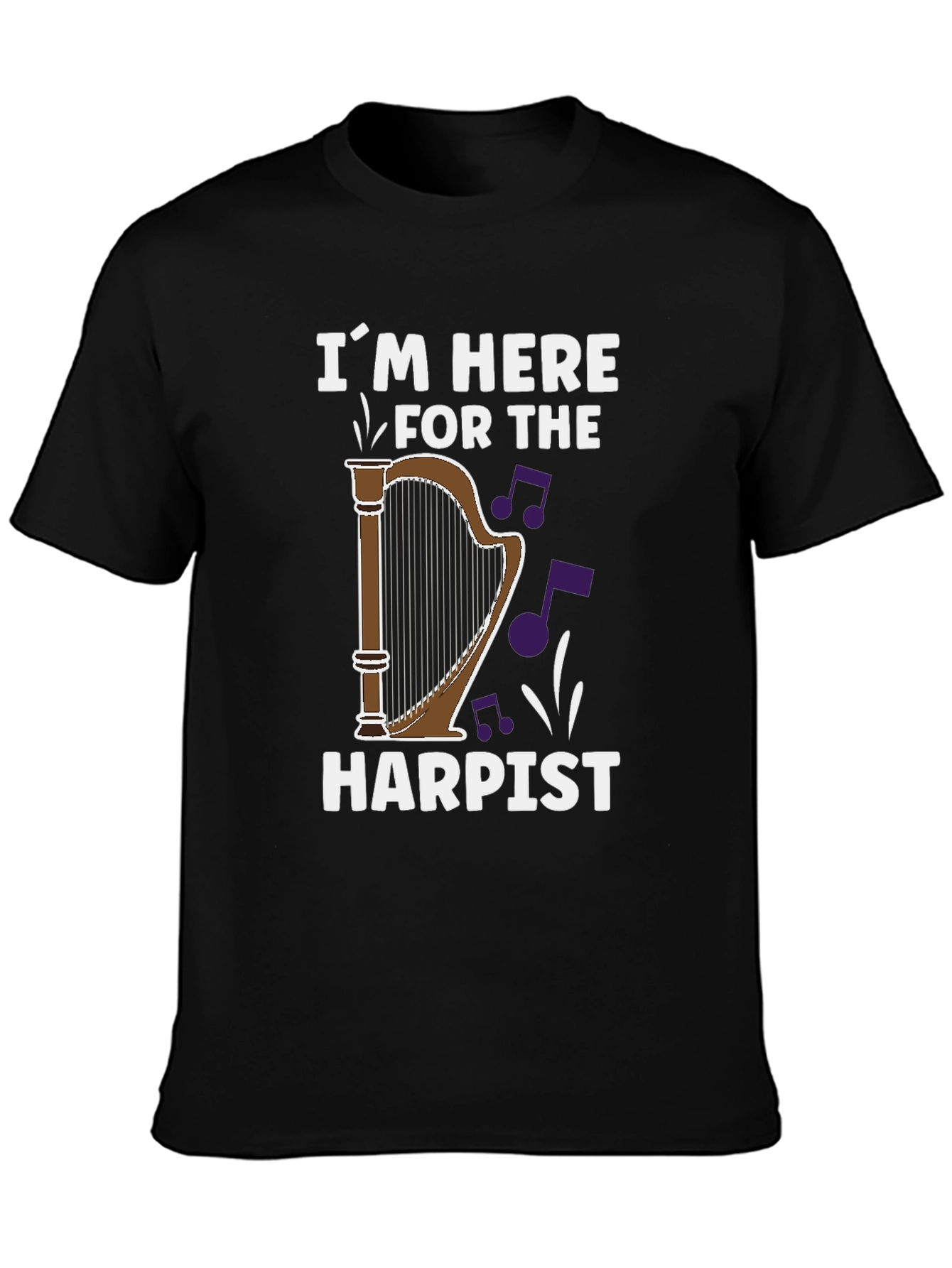 Harpist Fan T-Shirt - Music Lover Gift
