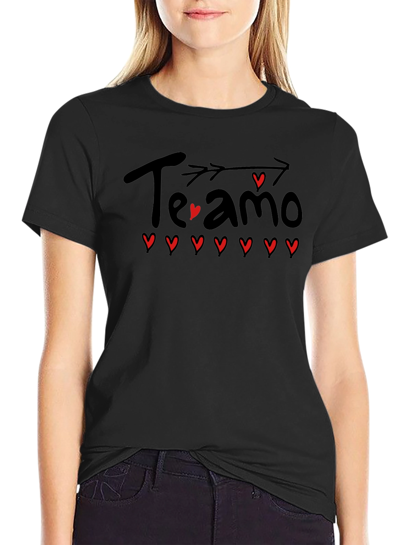 Te Amo Heart T-Shirt