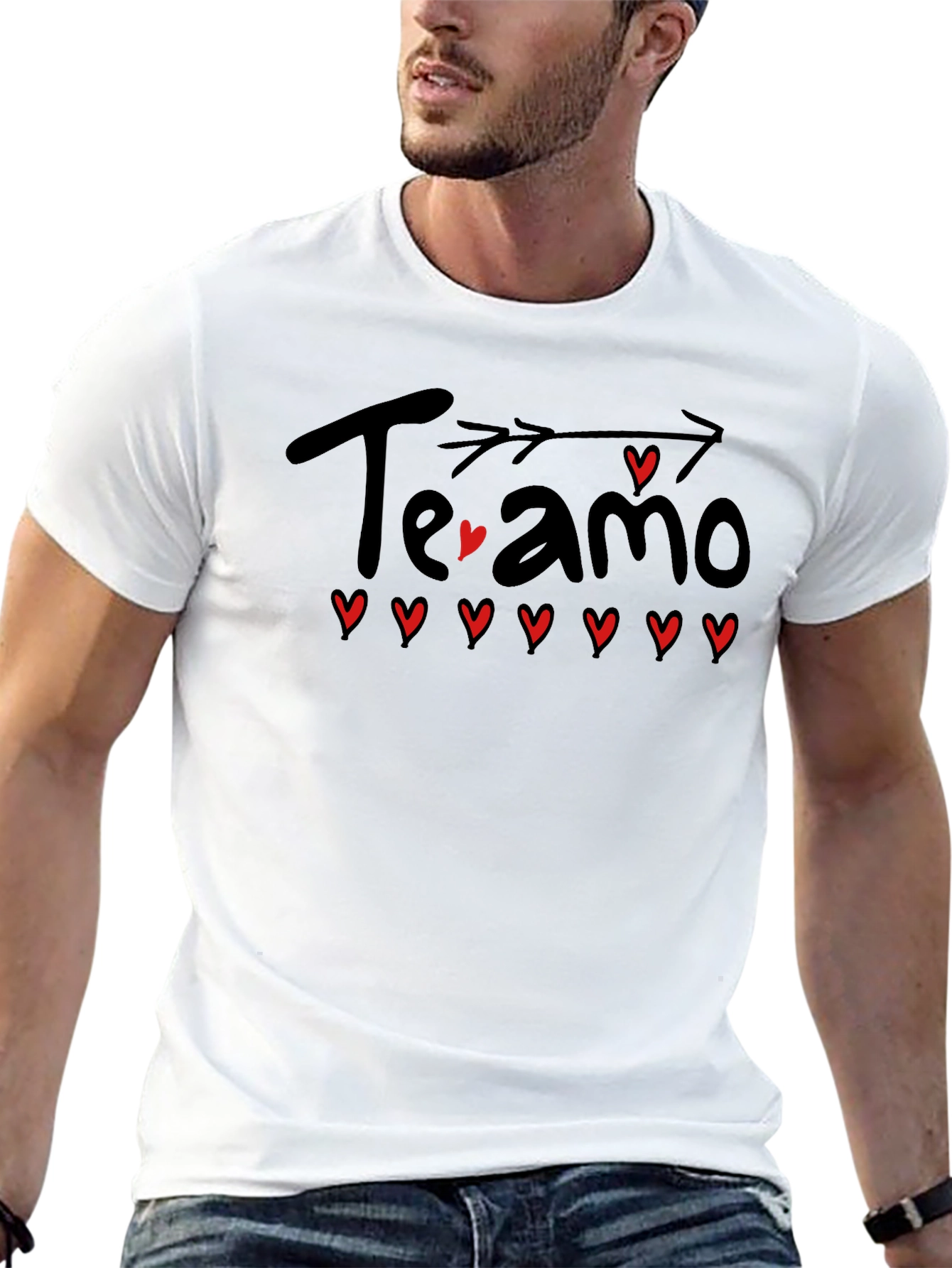 Te Amo Heart T-Shirt