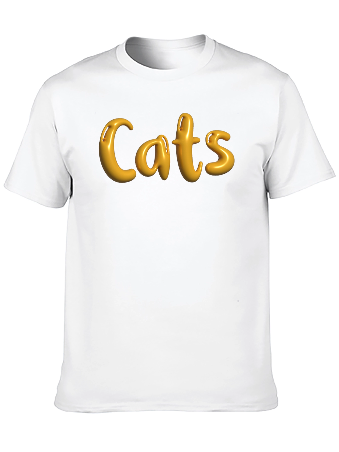 Cats Graphic T-Shirt - Classic Black Tee