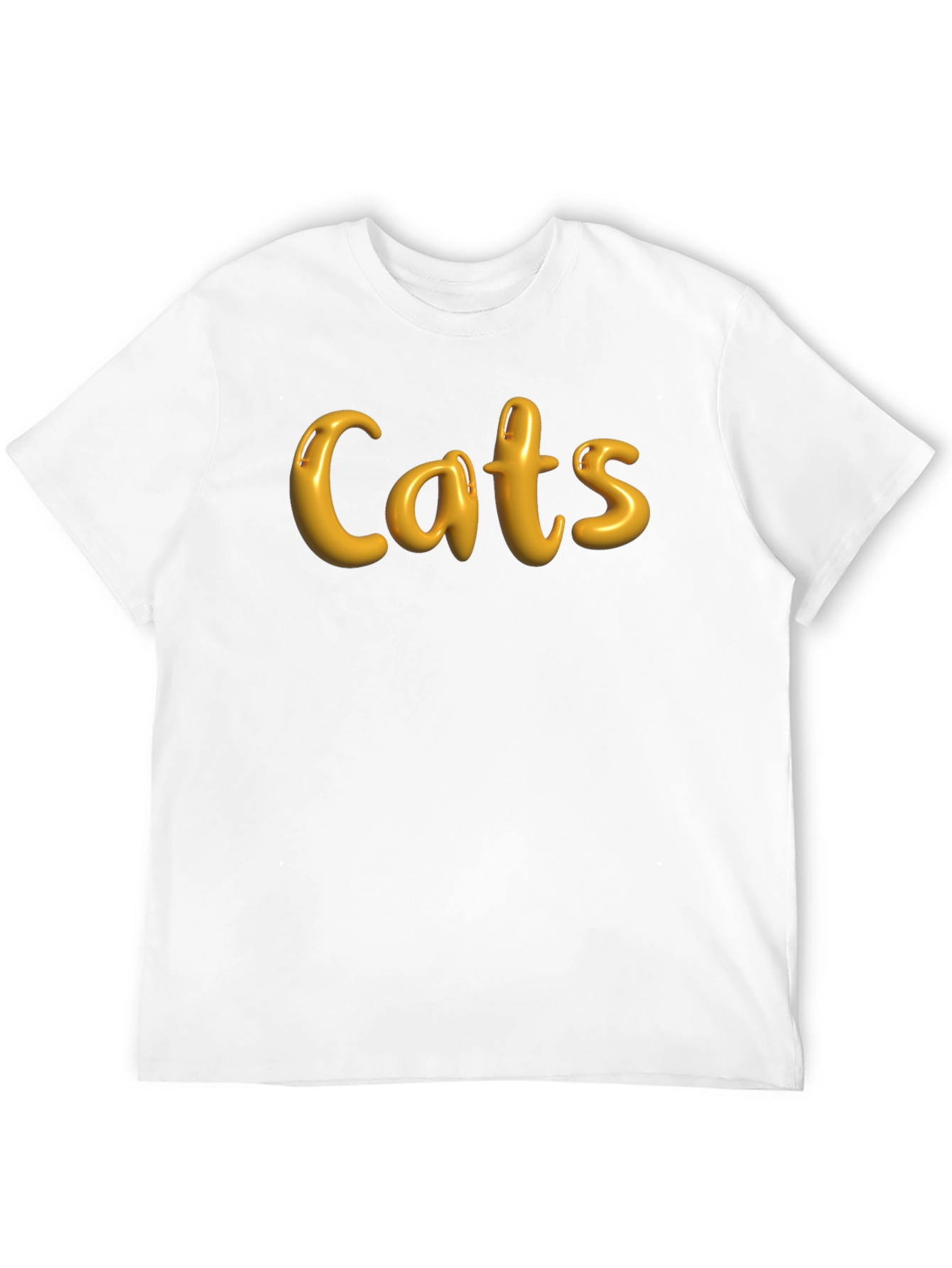 Cats Graphic T-Shirt - Classic Black Tee