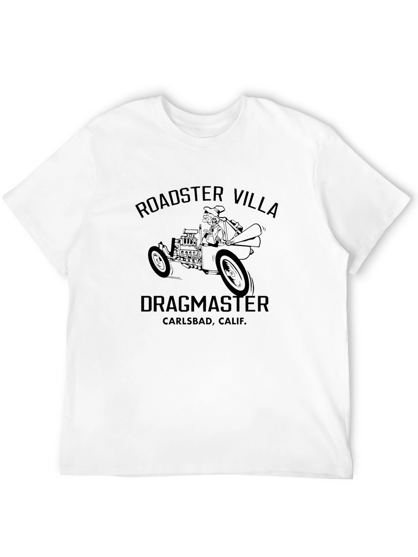 Roadster Villa Dragmaster Black T-Shirt