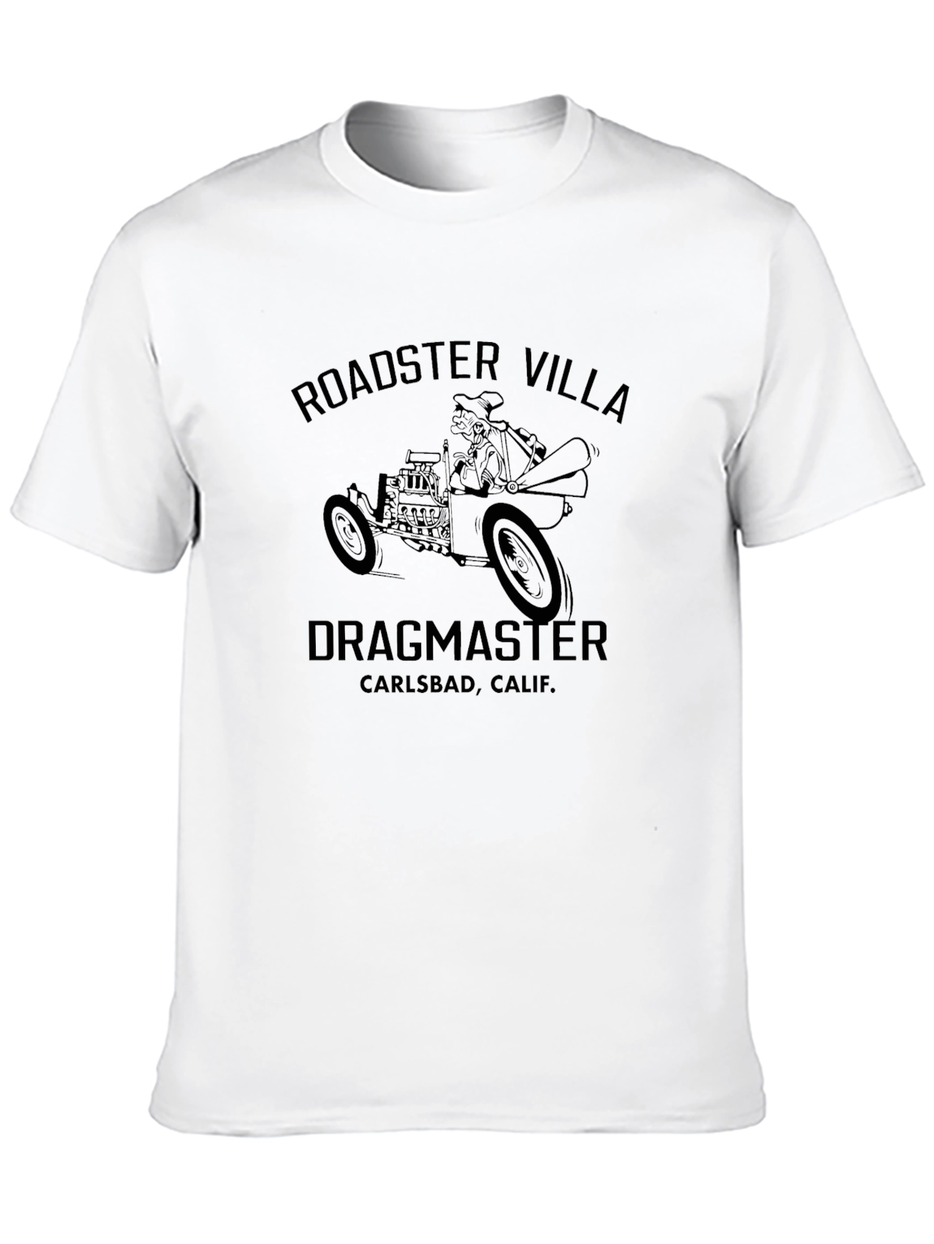 Roadster Villa Dragmaster Black T-Shirt