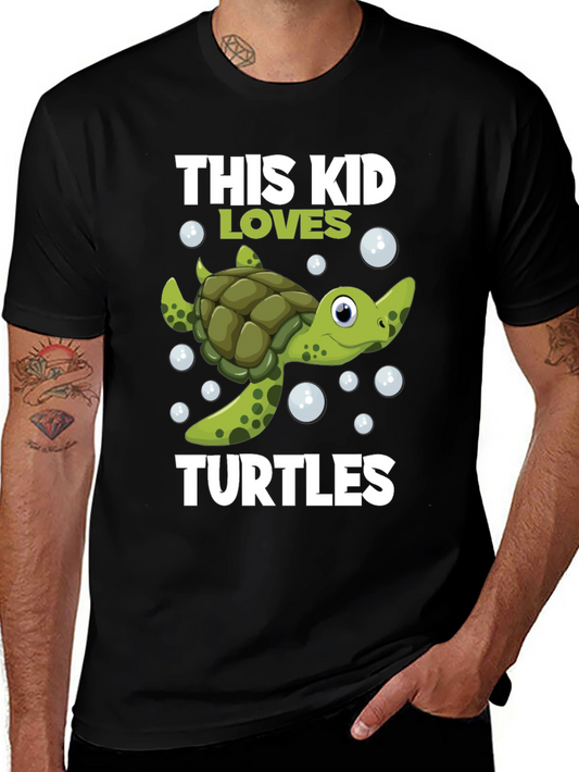 This Kid Loves Turtles T-Shirt