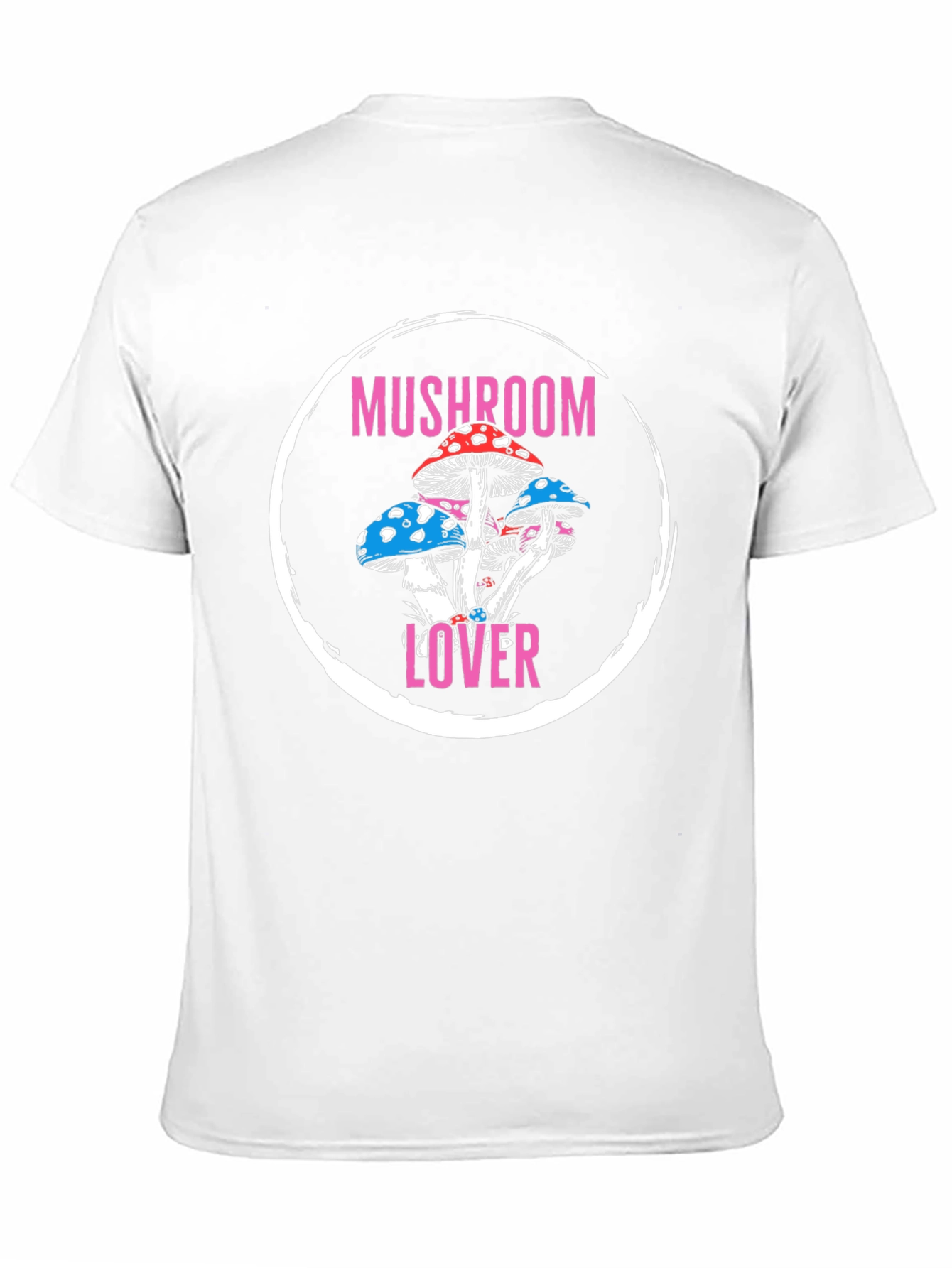 Mushroom Lover Graphic Tee - Stylish Crew Neck Shirt