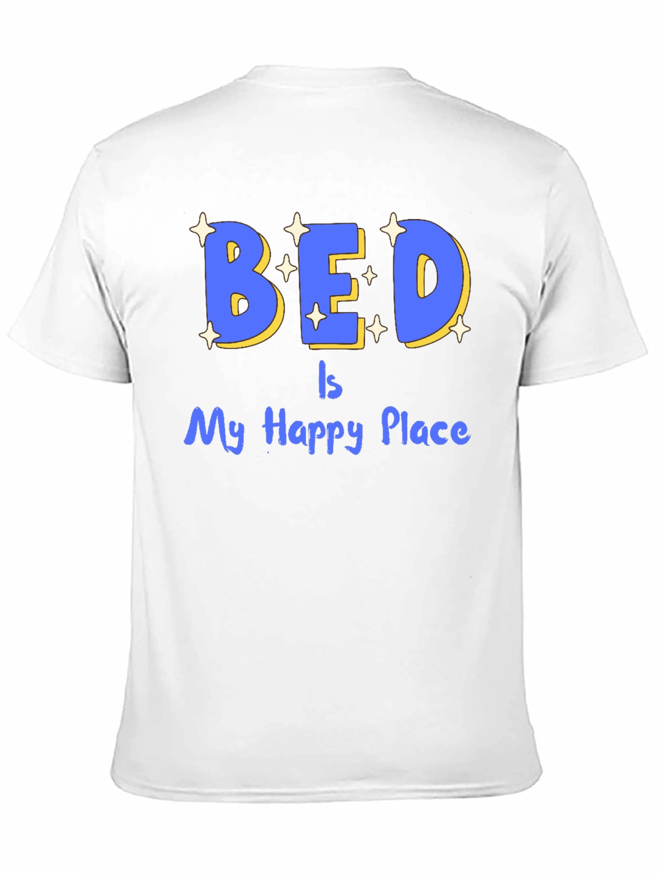 Bed Is My Happy Place Graphic Tee