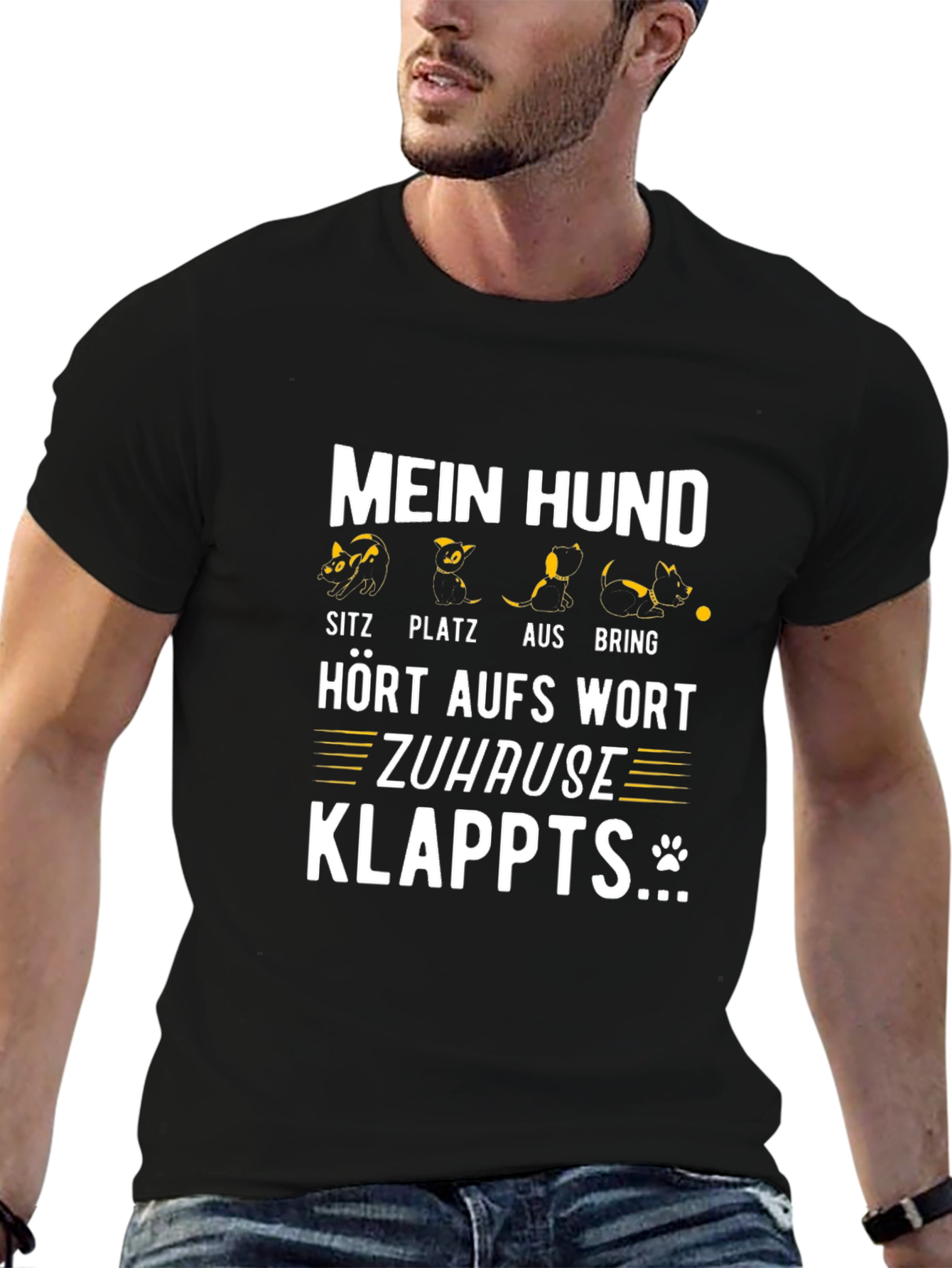 Funny Dog Command T-Shirt - Mein Hund