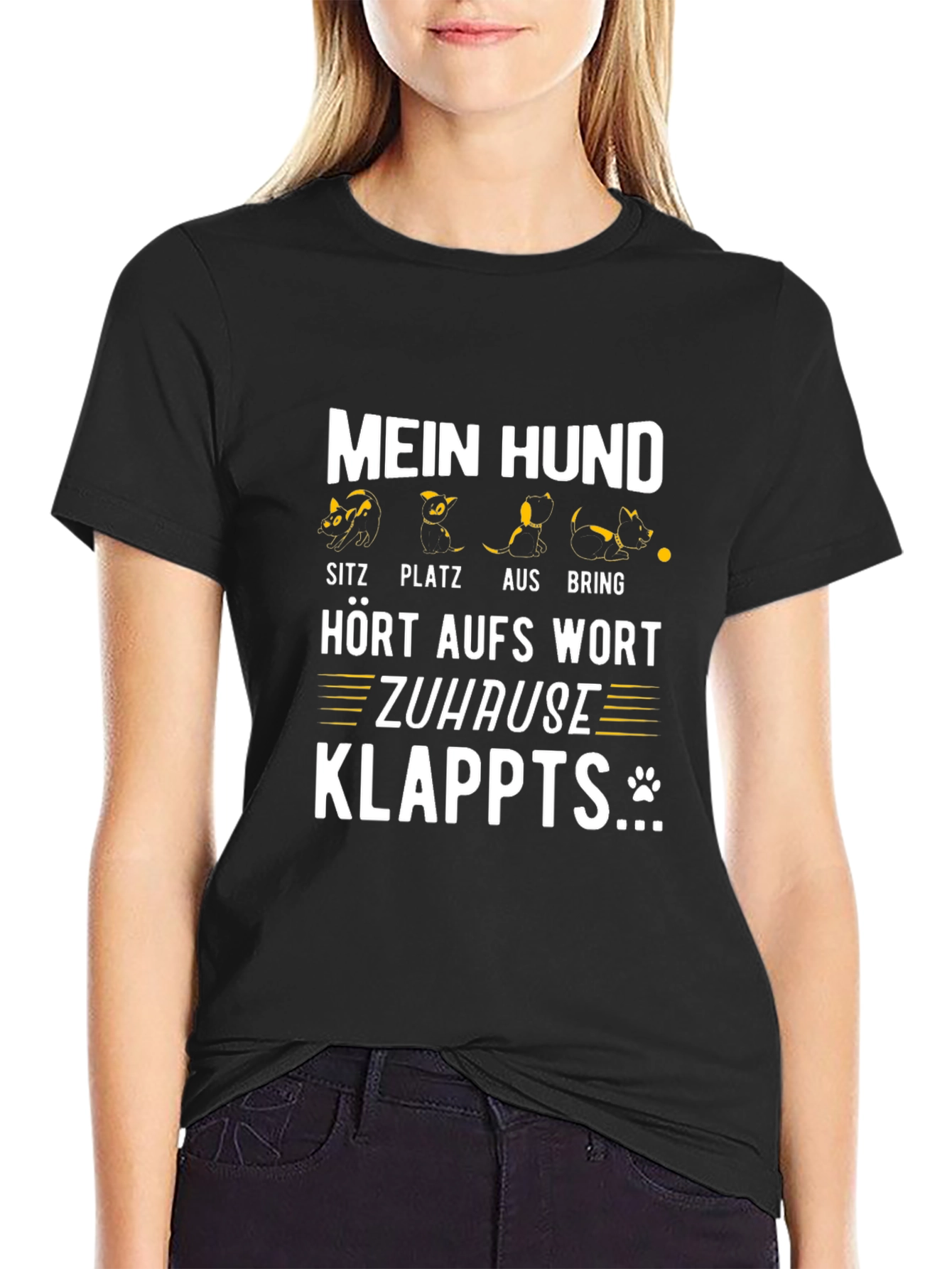 Funny Dog Command T-Shirt - Mein Hund
