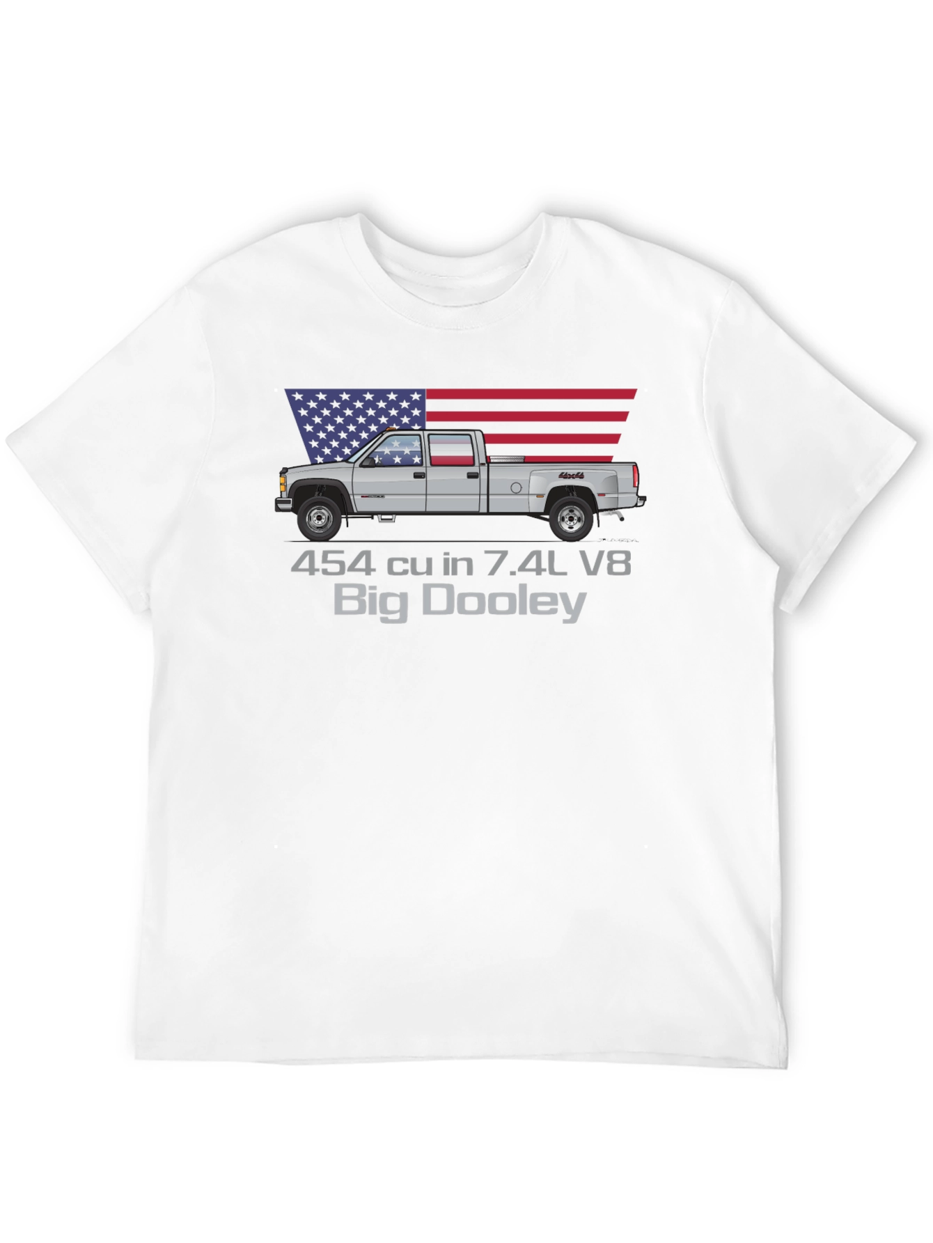 Big Dooley Truck Graphic Tee - Patriotic