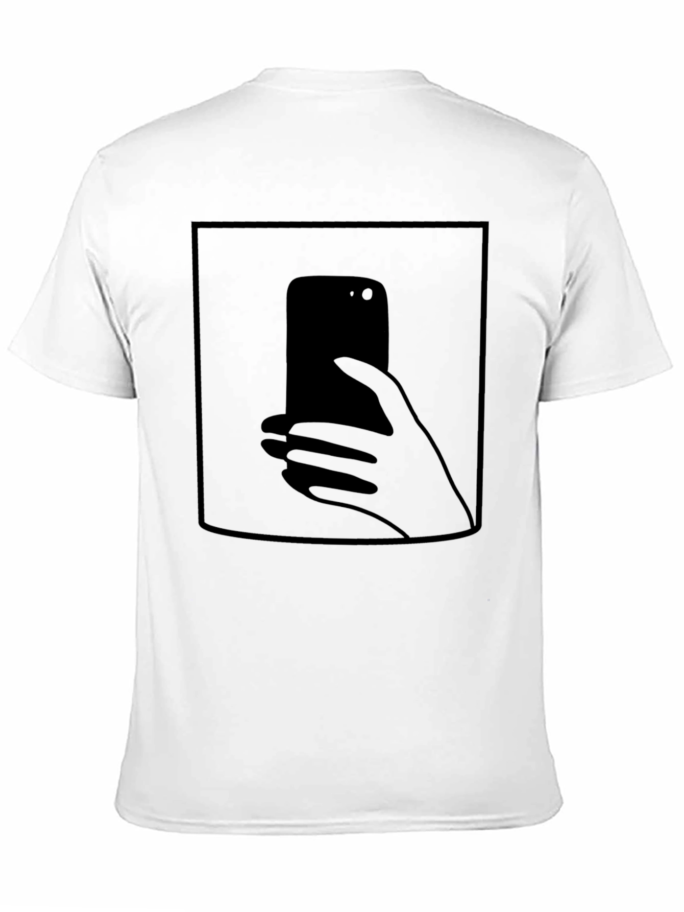 Selfie Time Black T-Shirt