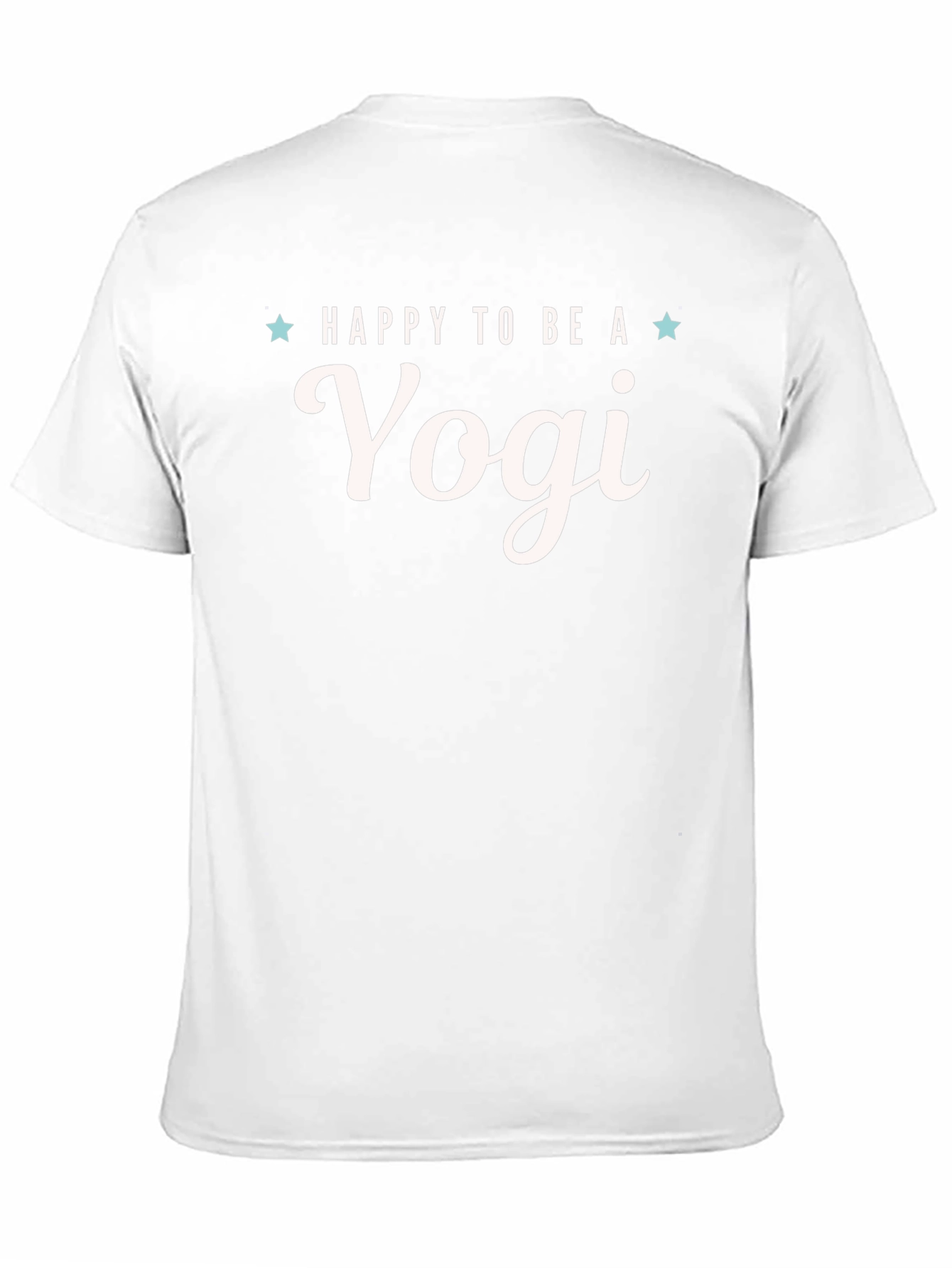 Happy to Be a Yogi Graphic T-Shirt