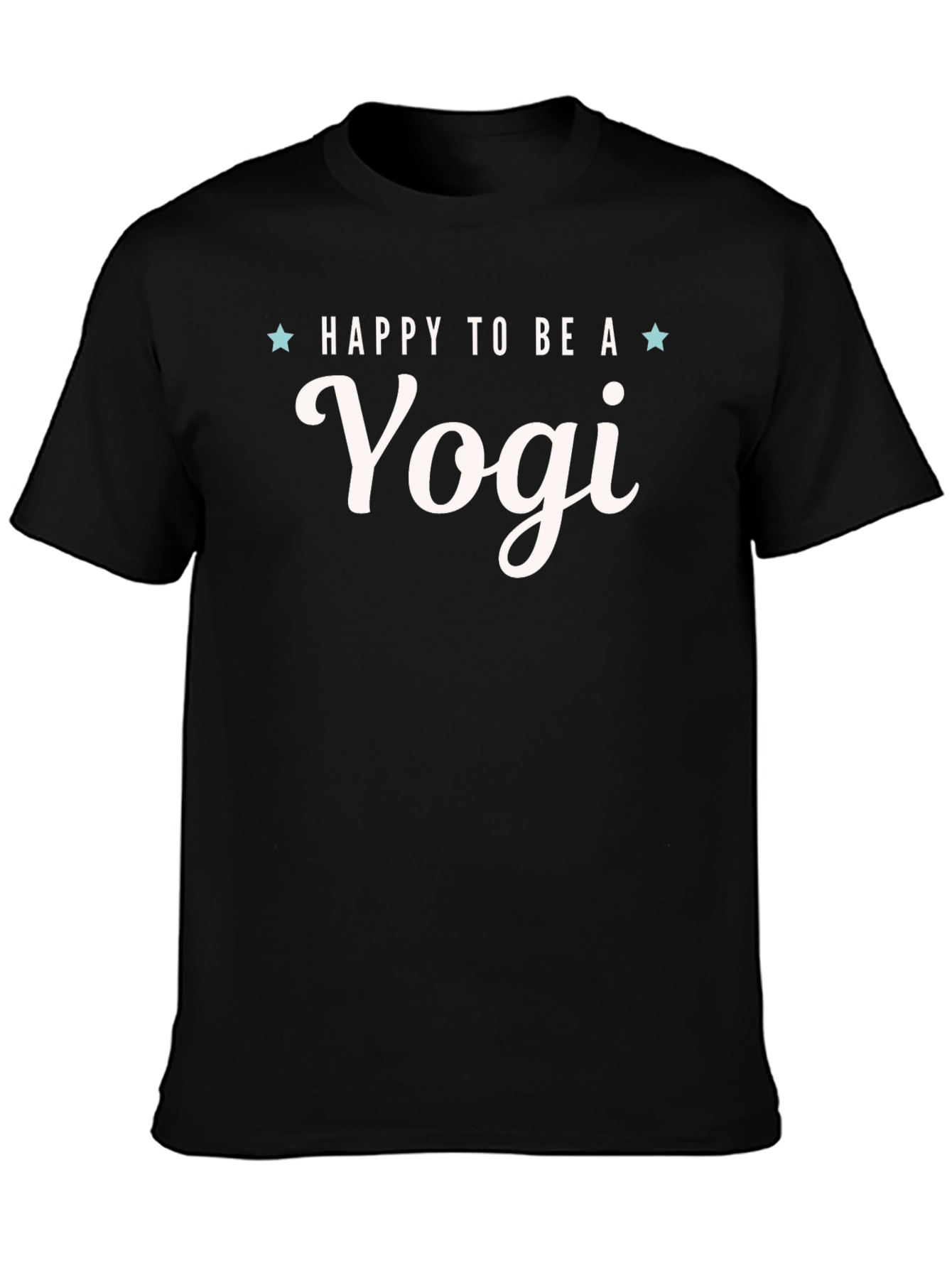 Happy to Be a Yogi Graphic T-Shirt