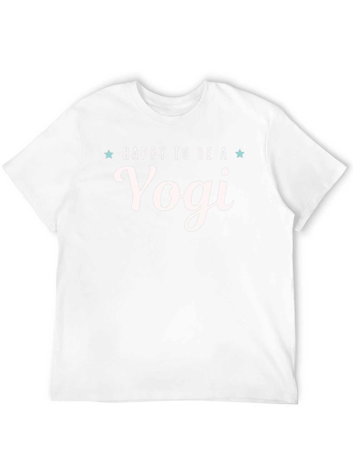 Happy to Be a Yogi Graphic T-Shirt