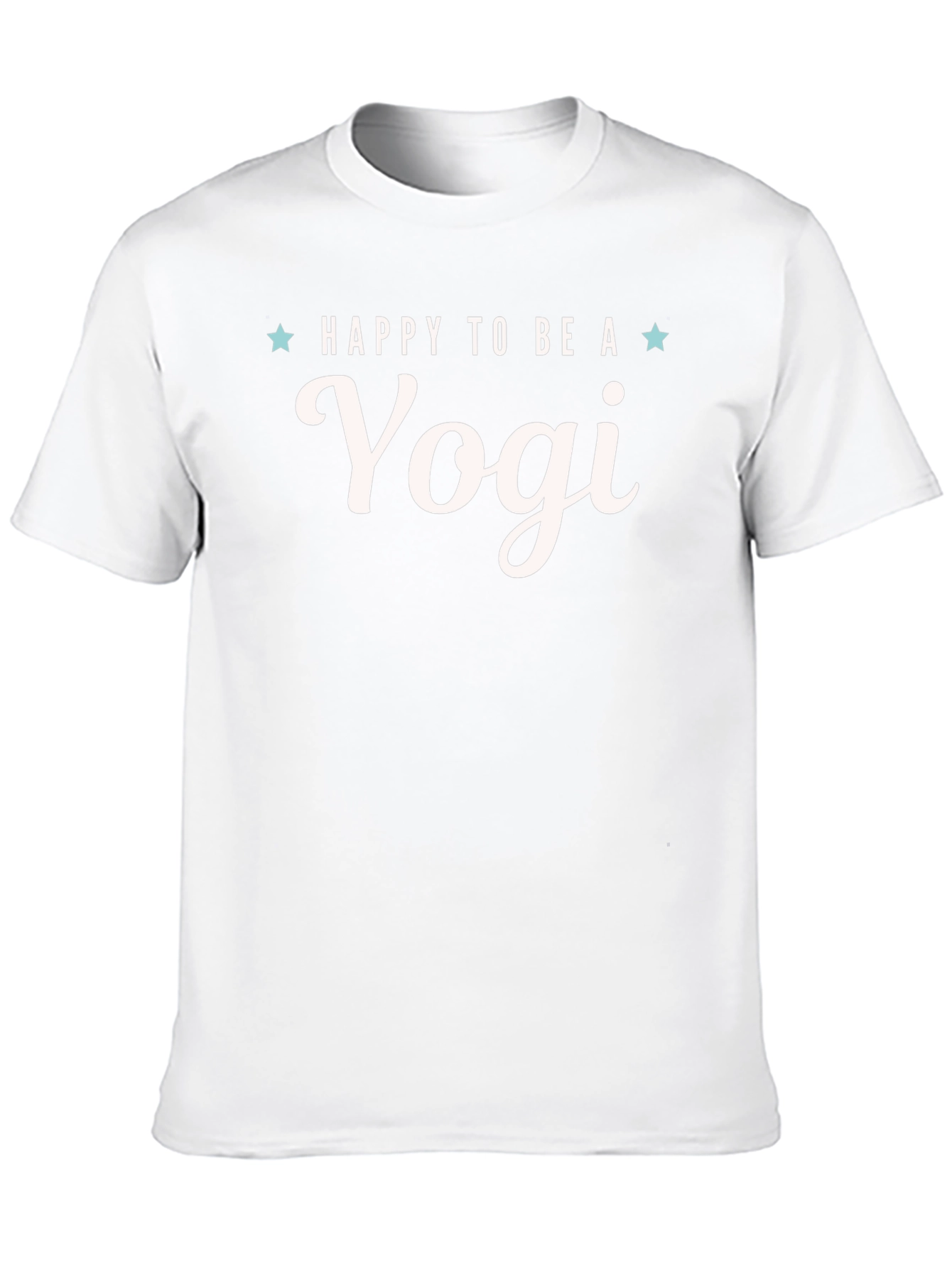 Happy to Be a Yogi Graphic T-Shirt