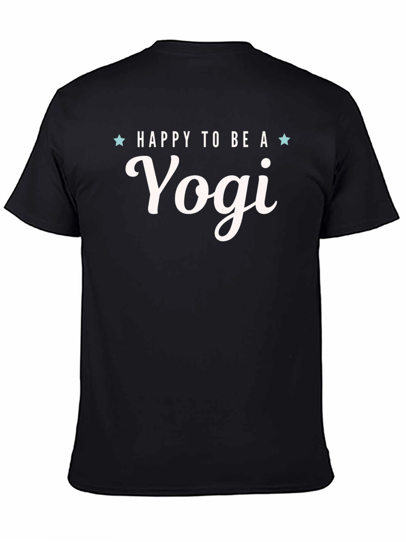 Happy to Be a Yogi Graphic T-Shirt