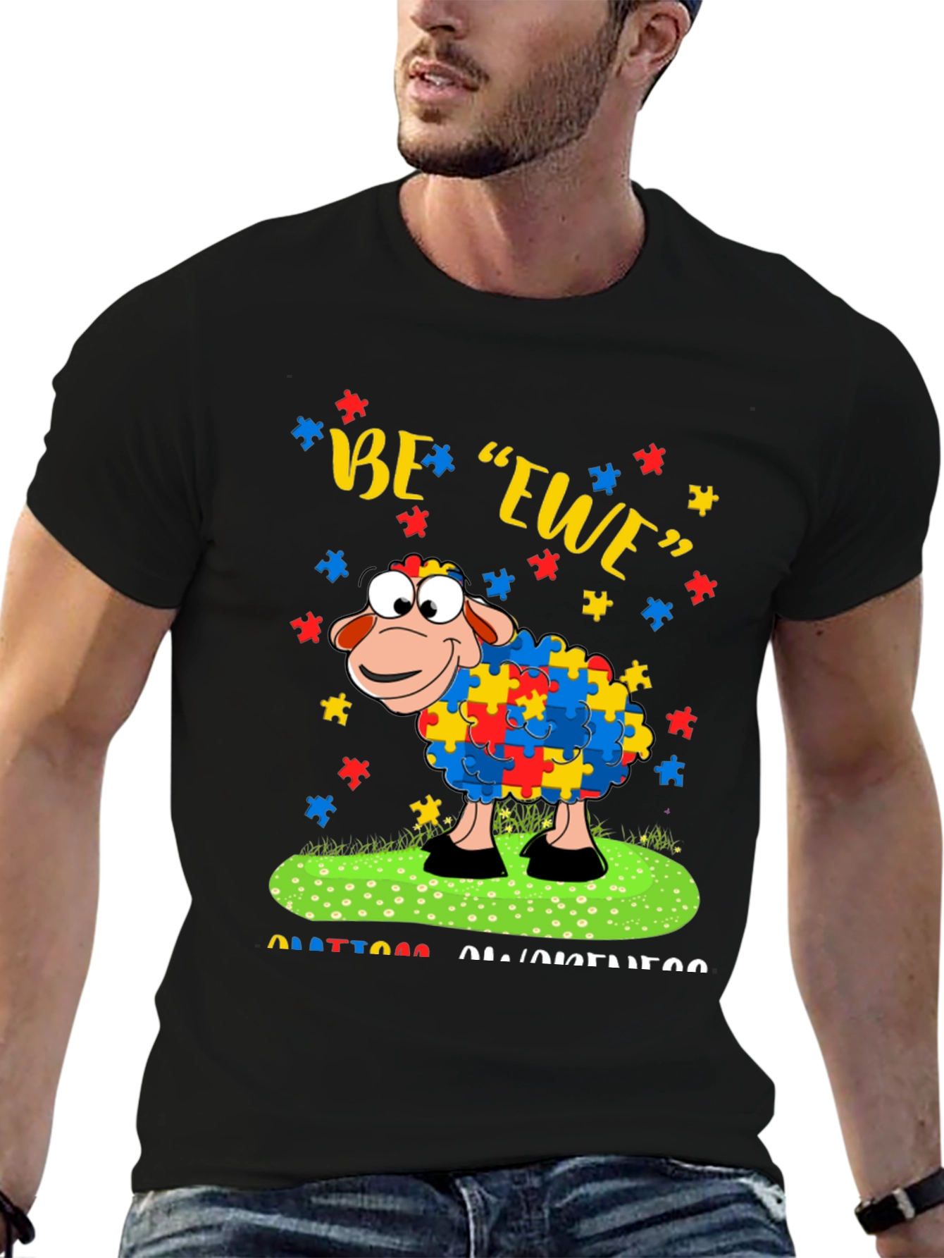 Autism Awareness Sheep T-Shirt