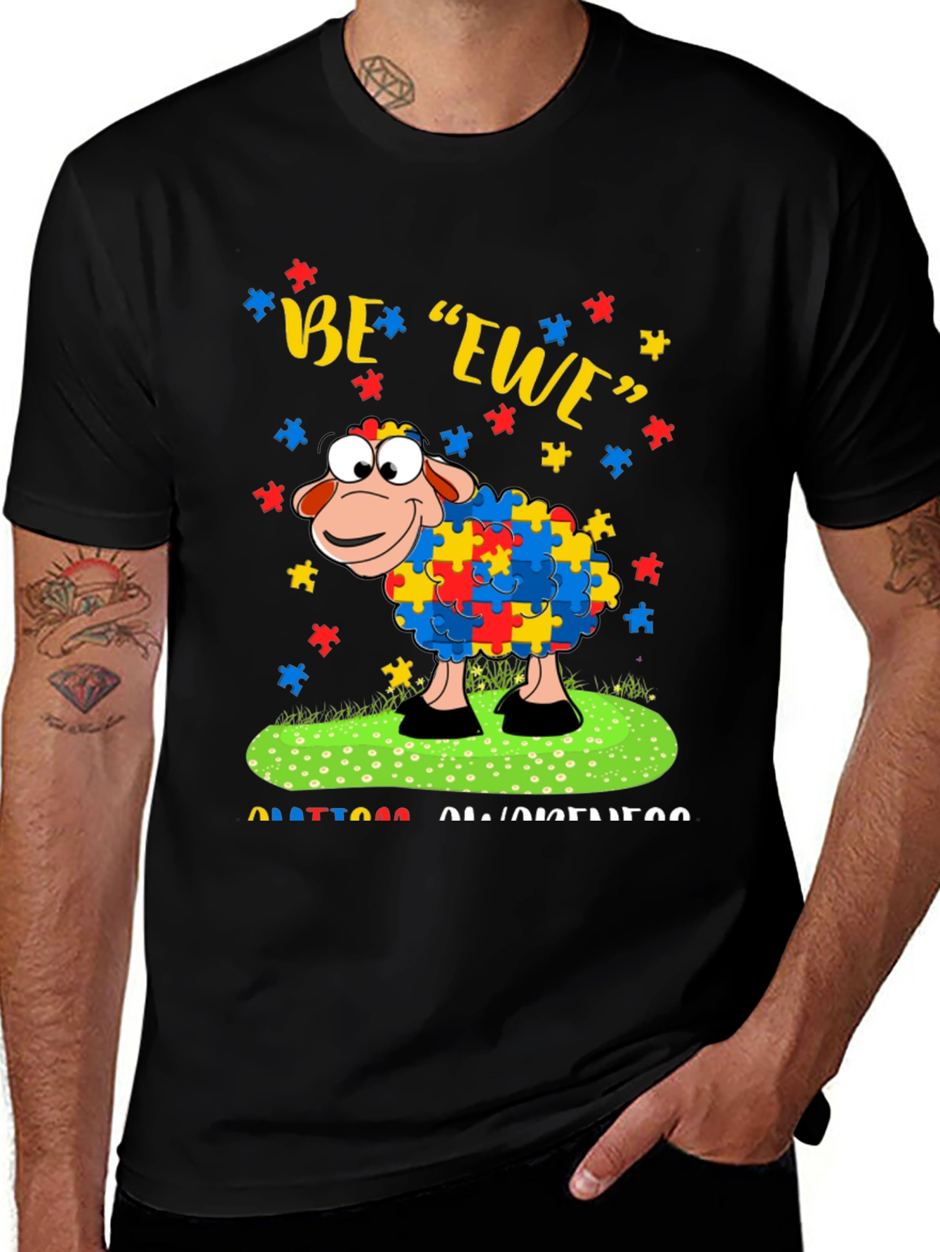 Autism Awareness Sheep T-Shirt