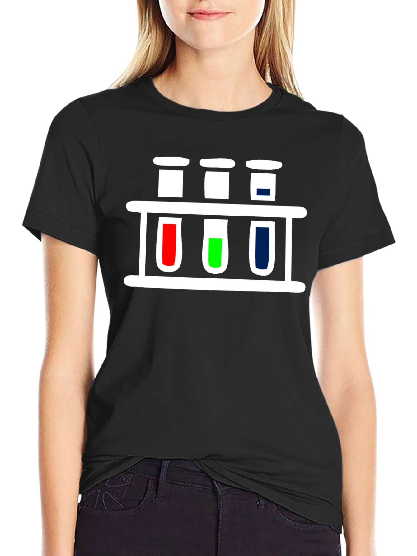 Science Test Tube Graphic Tee