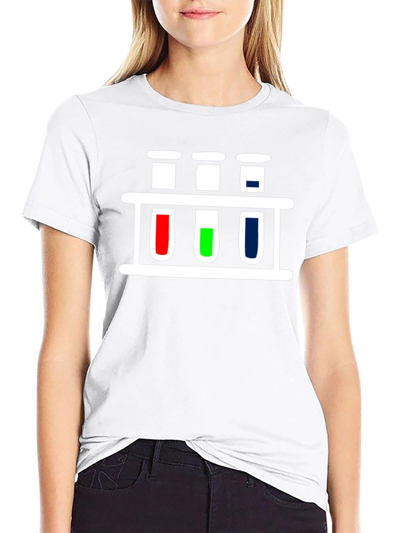 Science Test Tube Graphic Tee