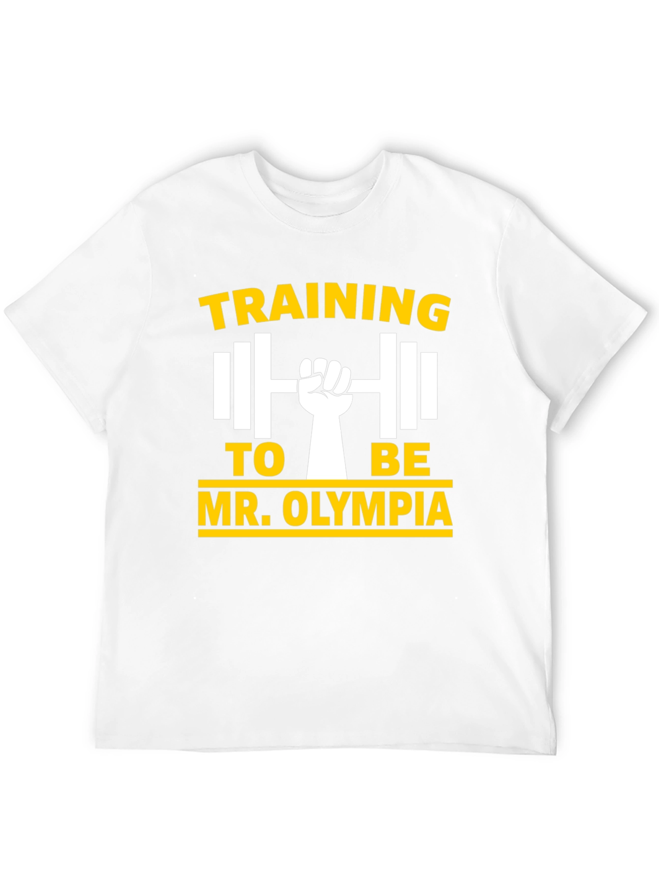 Training to be Mr. Olympia Black T-Shirt