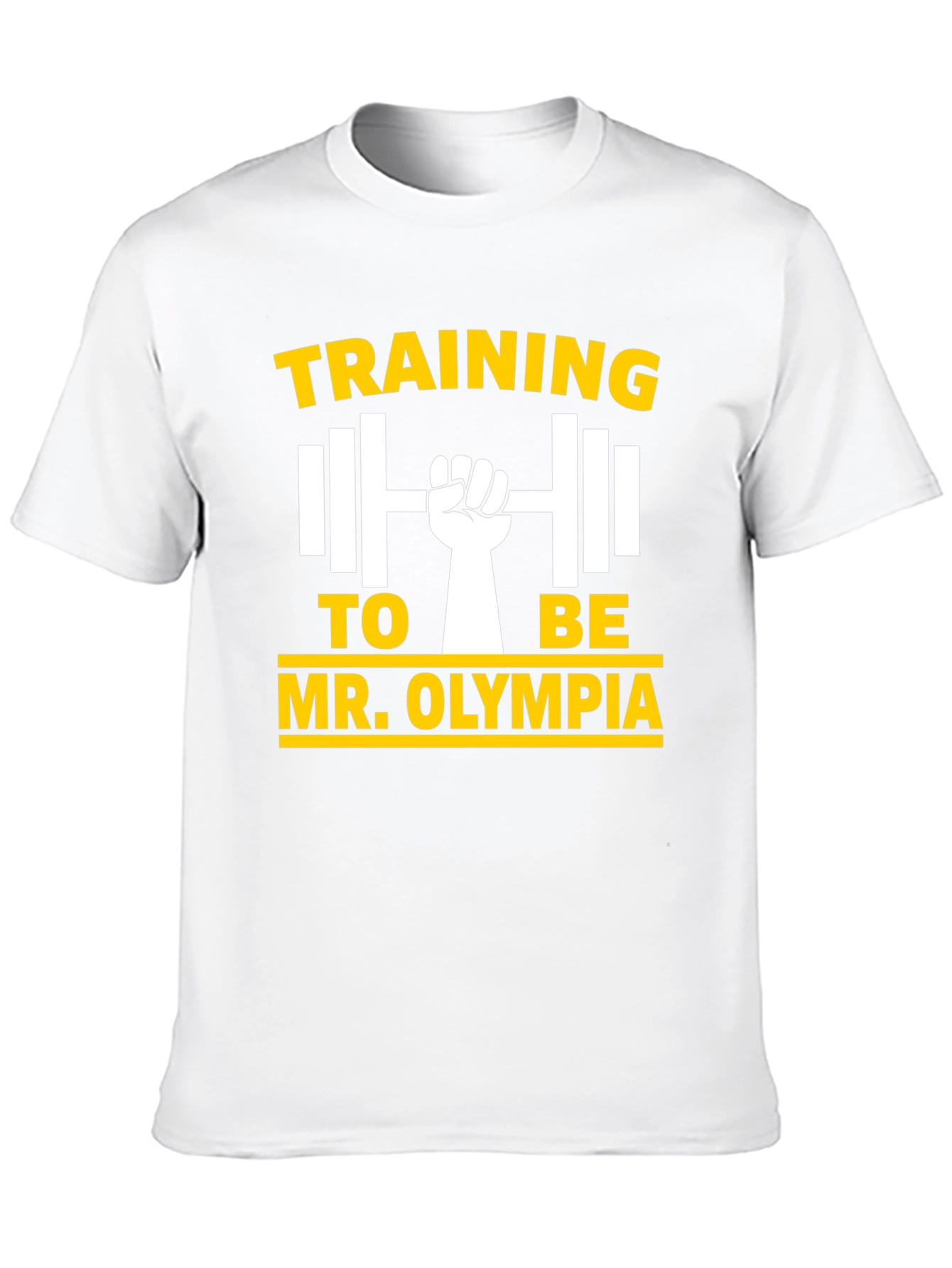 Training to be Mr. Olympia Black T-Shirt