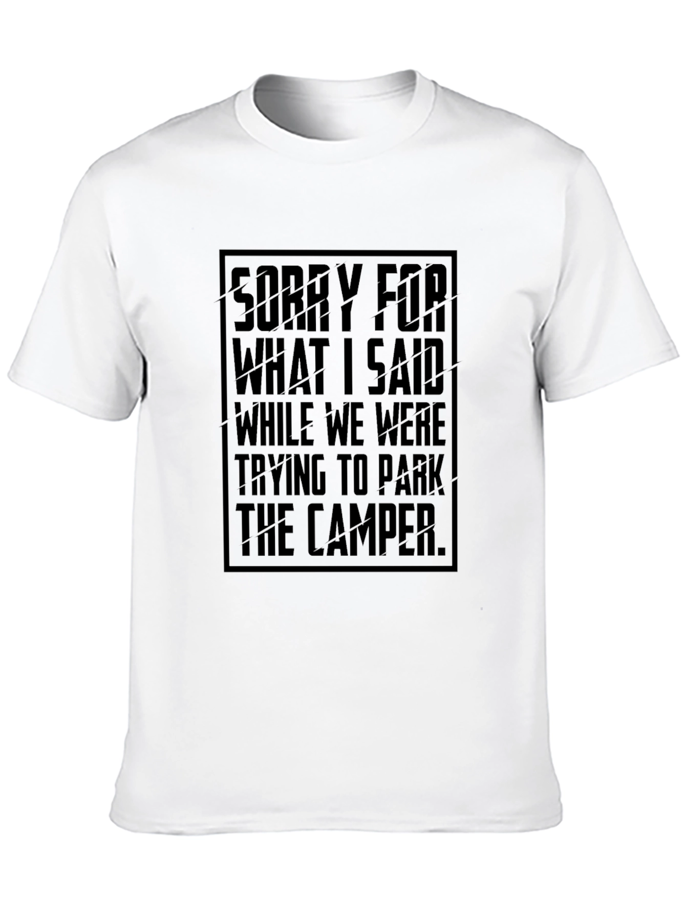 Camper Parking Apology T-Shirt
