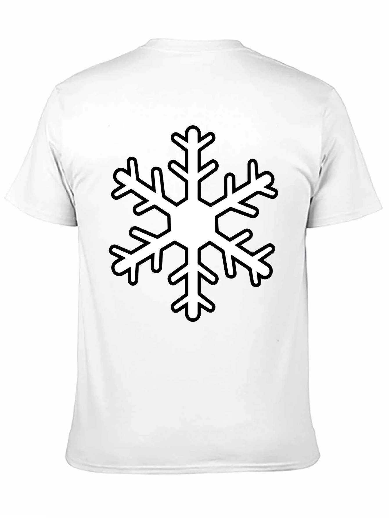 Snowflake Graphic Tee - Winter Holiday Apparel