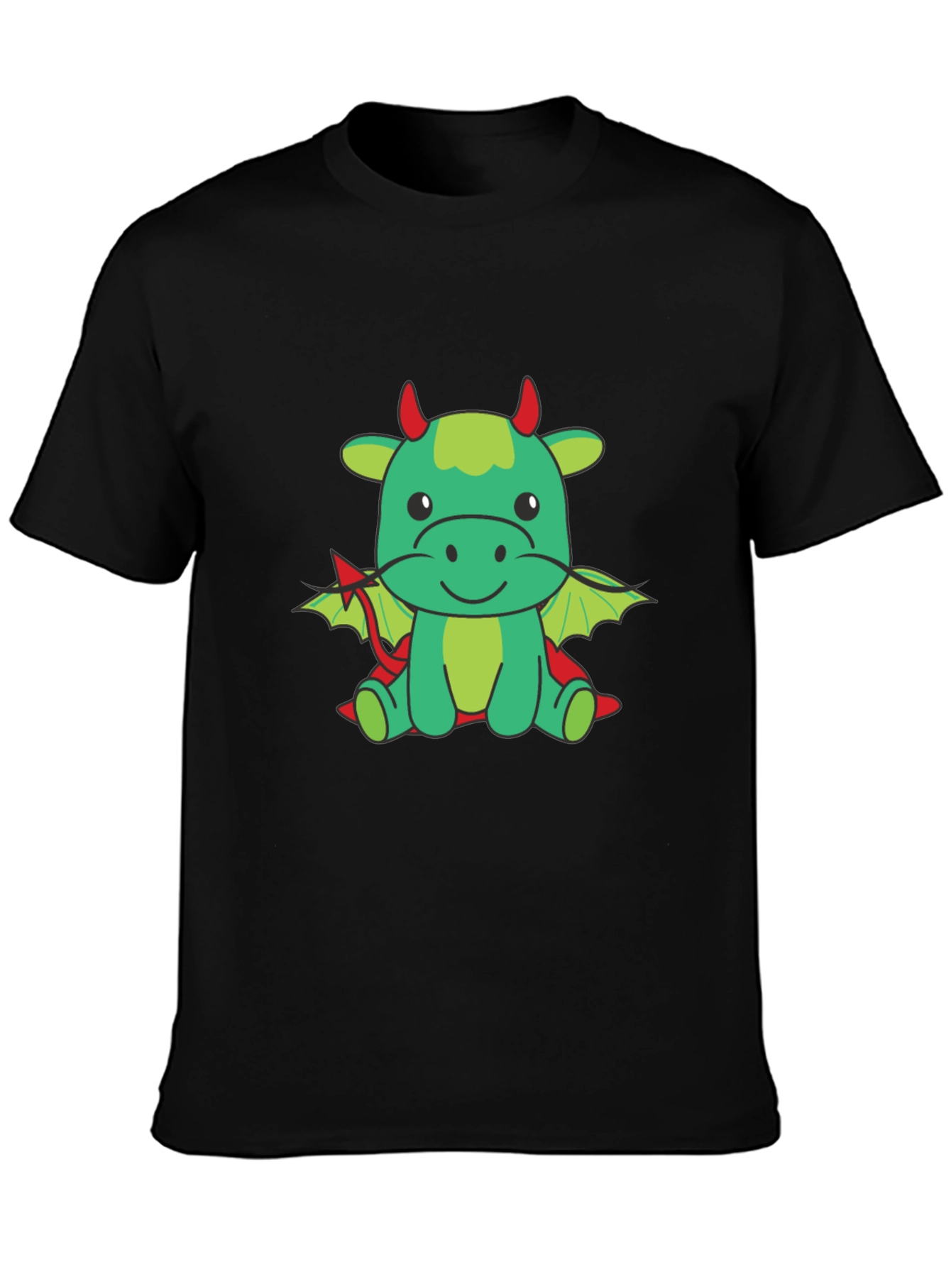 Cute Cartoon Dragon Graphic Tee