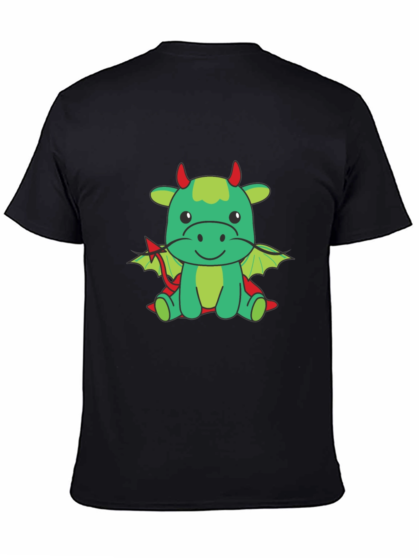 Cute Cartoon Dragon Graphic Tee