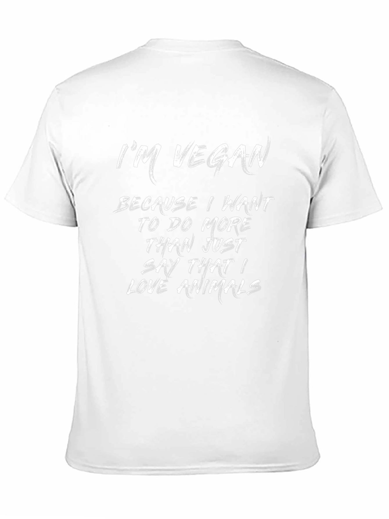 Im Vegan T-Shirt - Animal Lover Tee