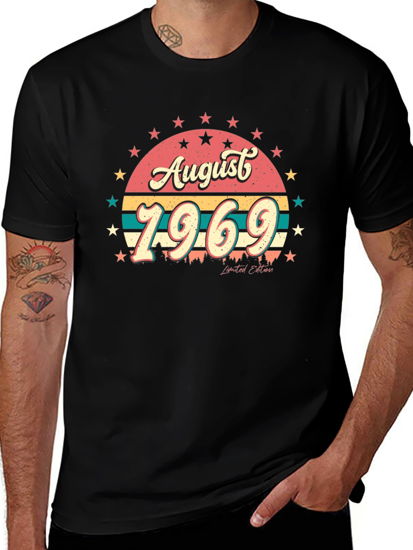 August 1969 Limited Edition Birthday T-Shirt