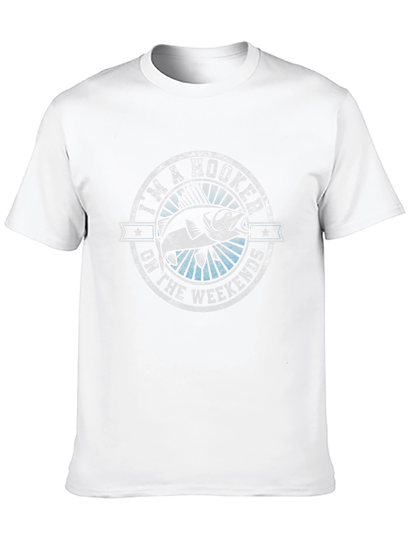 Im A Hooker On The Weekends Funny Fishing T-Shirt