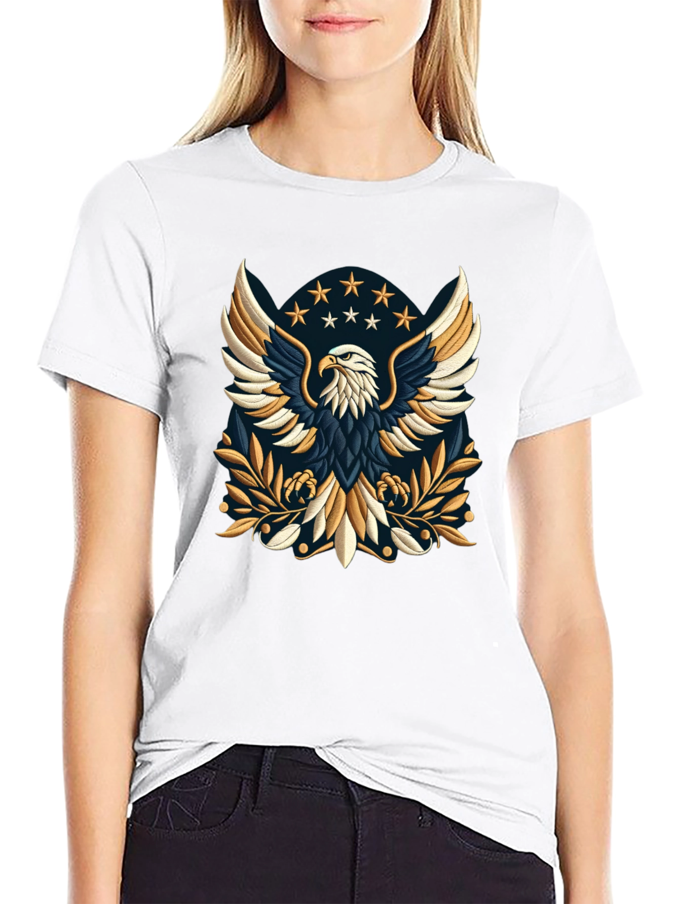 Eagle USA Patriotic Graphic Tee
