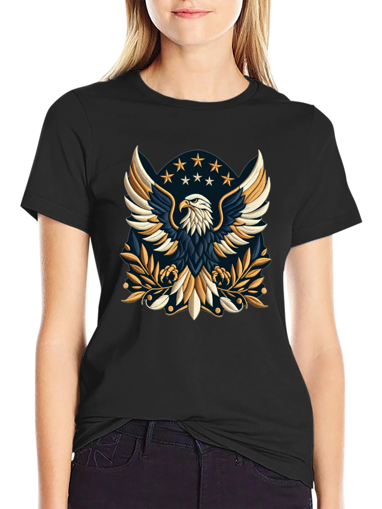 Eagle USA Patriotic Graphic Tee