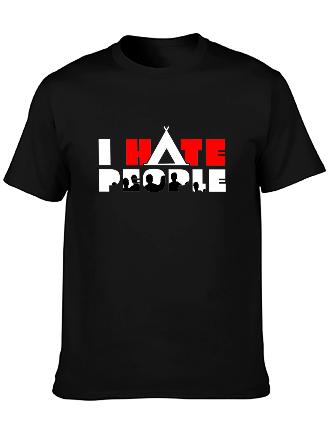 I Hate People T-Shirt - Anti-Social Tee