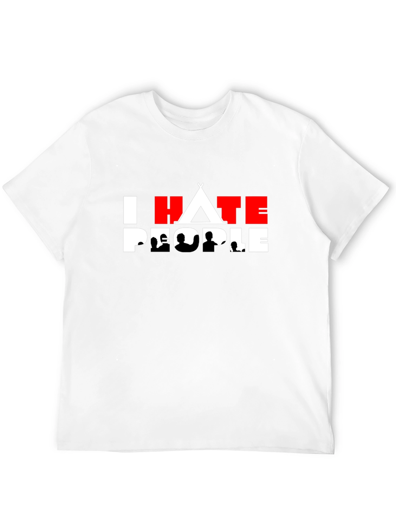 I Hate People T-Shirt - Anti-Social Tee