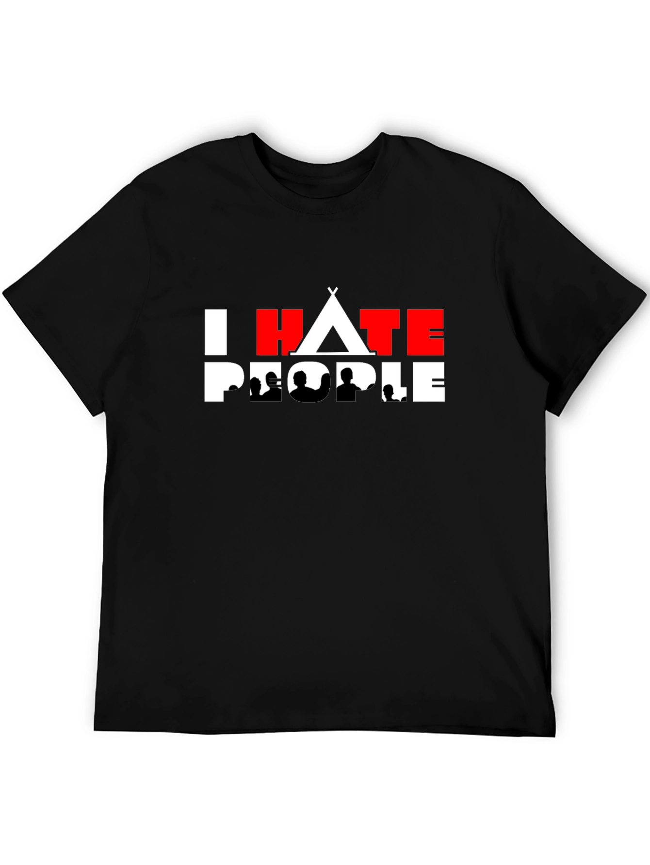I Hate People T-Shirt - Anti-Social Tee
