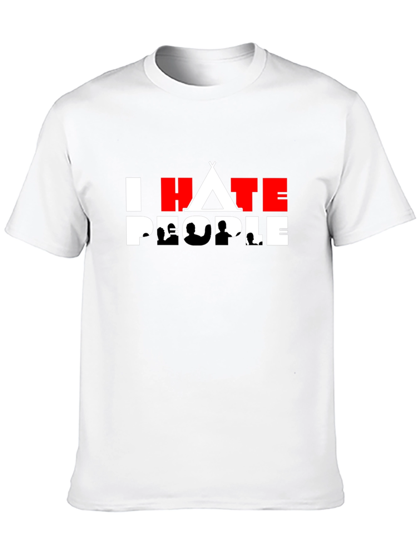 I Hate People T-Shirt - Anti-Social Tee