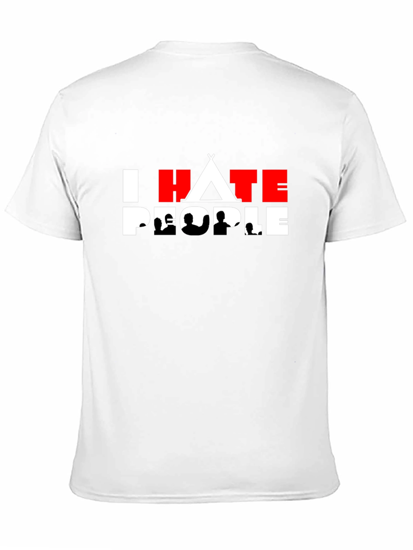 I Hate People T-Shirt - Anti-Social Tee