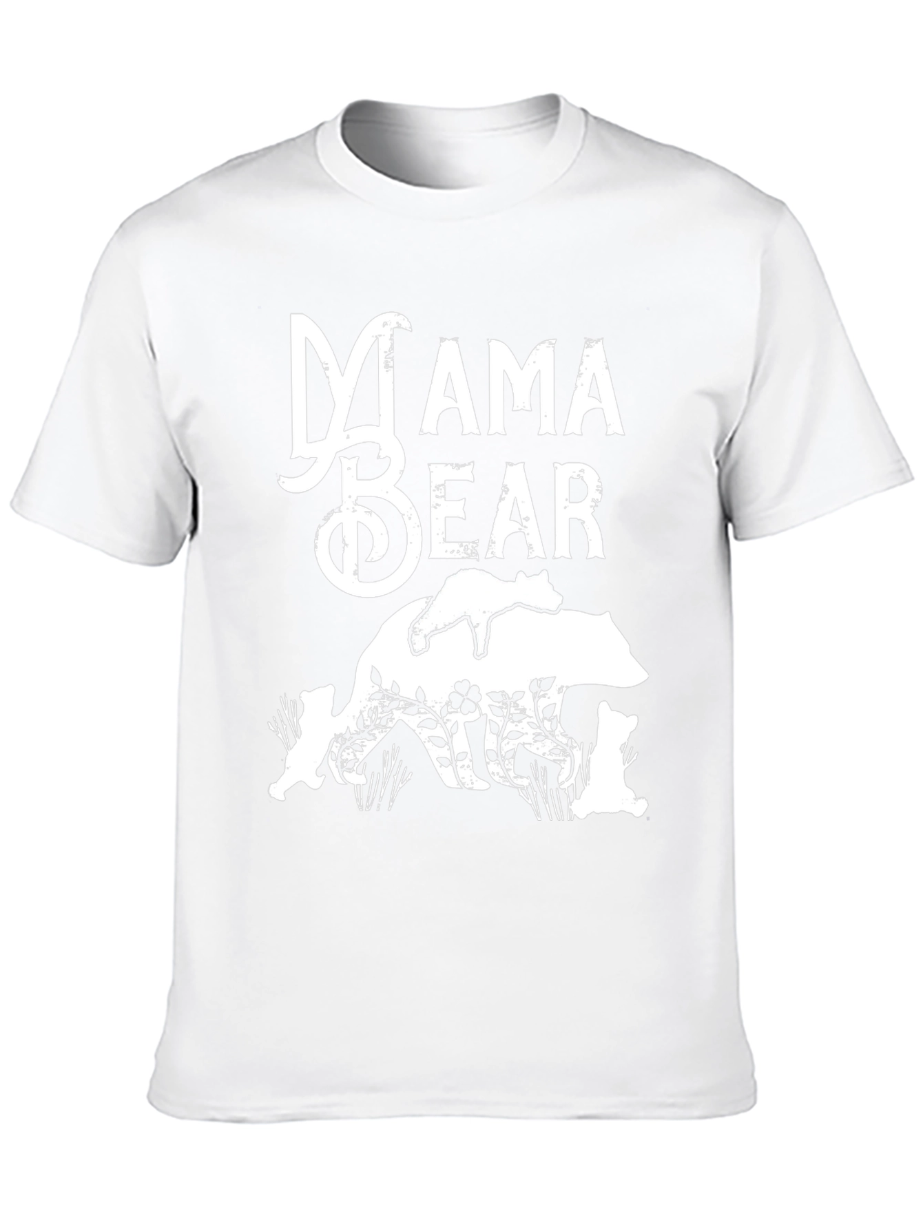 Mama Bear Graphic Tee - Black