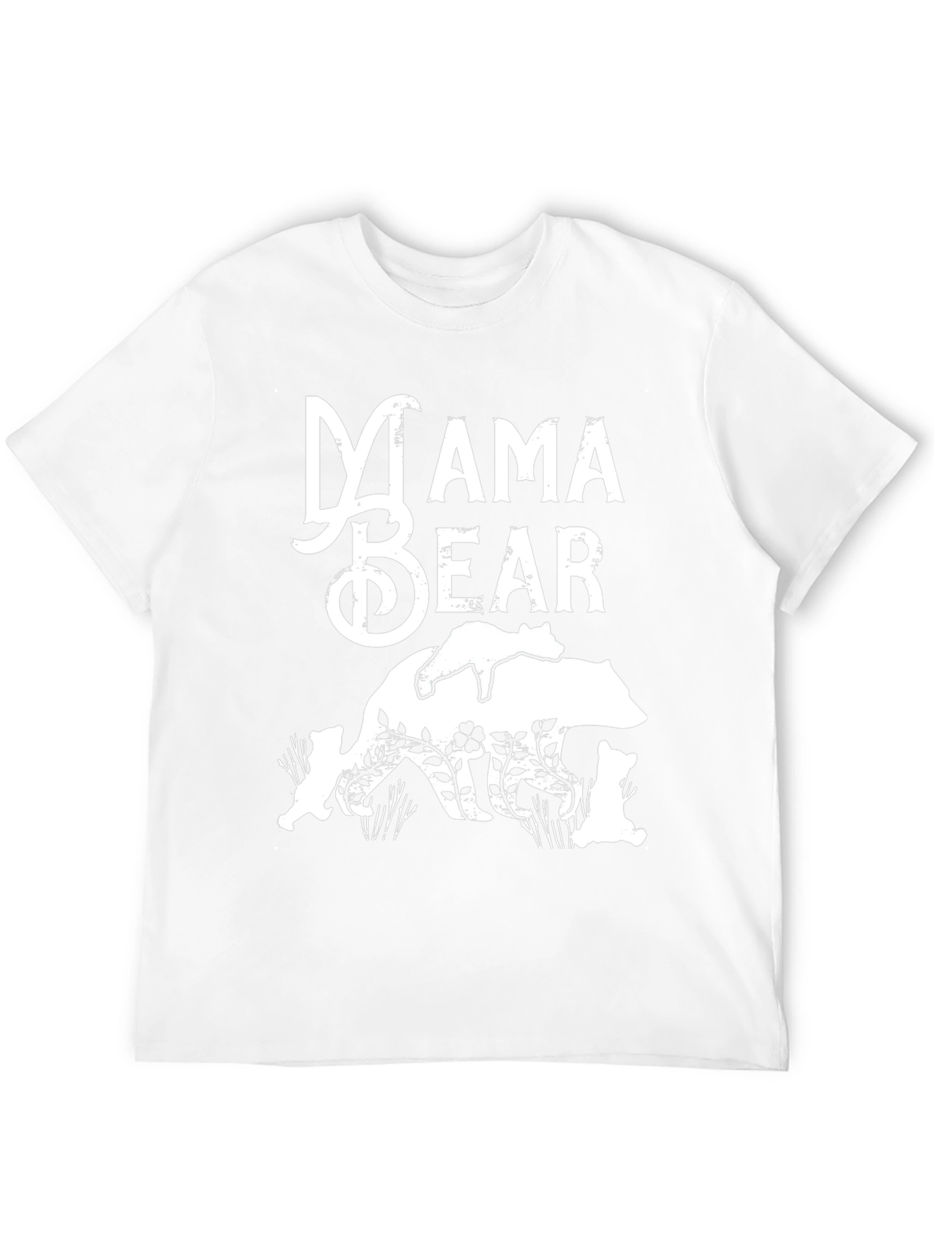 Mama Bear Graphic Tee - Black